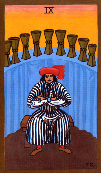 TAROT - RAZINE SVIJESTI - devetica pehara