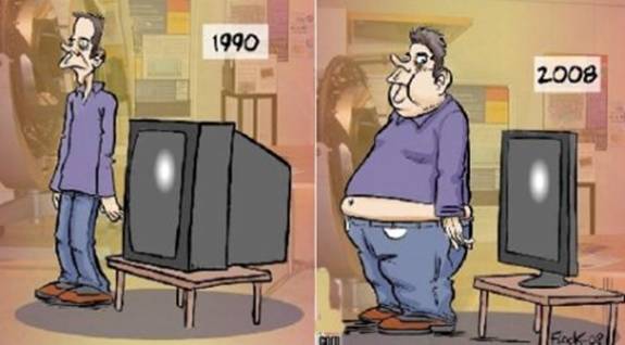 Evolucija čovjeka i TV-a