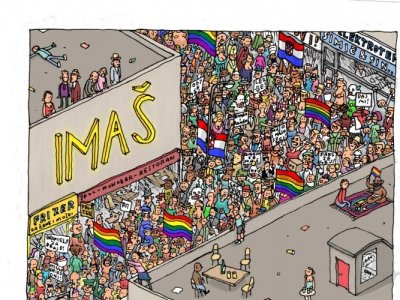 Gay Pride 28. lipnja na Trgu maršala Tita
