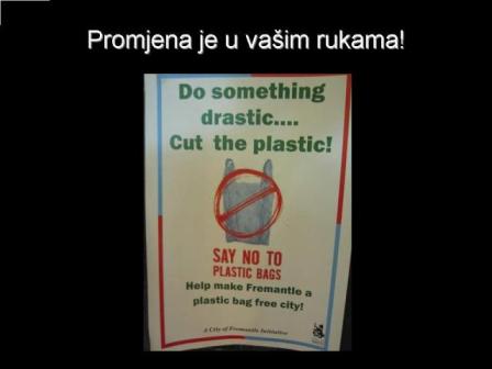 NE plastičnim vrećicama