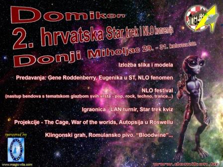 2. hrvatska Star trek i NLO konvencija