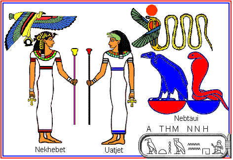 Egipatska mitologija – božice Nebtaui (dvije zemlje)