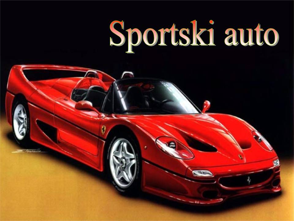 Sportski auto, vjeronauk i biblija