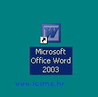 ZATVARANJE  DOKUMENTA  MICROSOFT WORD-a 2003