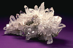 Čisti kvarcni kristali