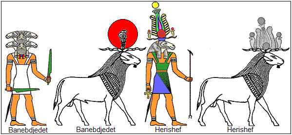 Egipatska mitologija – božanski ovnovi