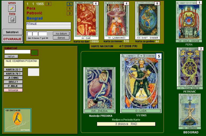 Nov alat za Tarot i numerologiju