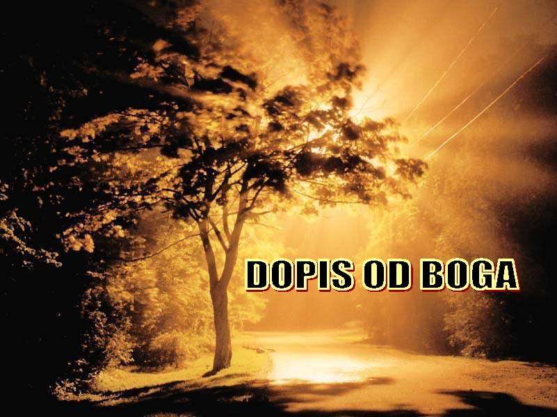 Dopis od Boga!