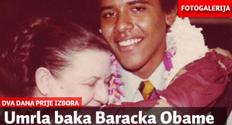 Obamina baka umrla samo dva dana prije izbora