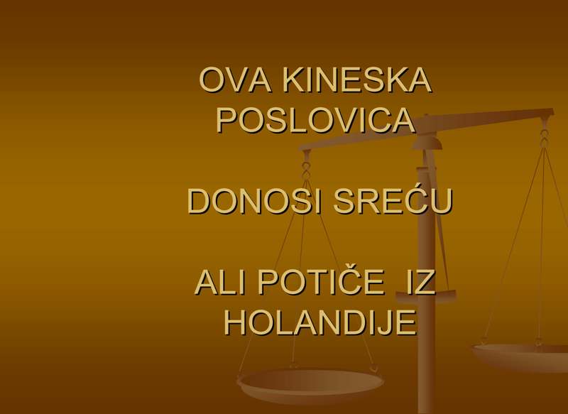 Jeste li znali da...