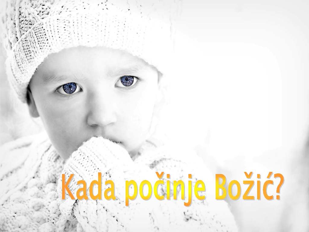 Kada počinje Božić?