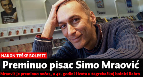 Umro pisac Simo Mraović