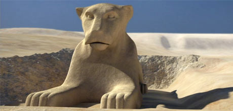 Sfinga je izvorno imala lavlju glavu!?