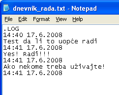 Kako koristiti Notepad...