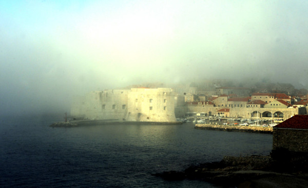 Dubrovnik u oblacima.....