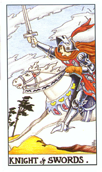 Tarot - VITEZ MAČEVA