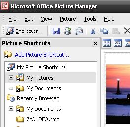 Microsoft Office Picture Manager...