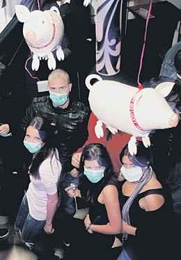 H1N1 Hedonistički svinjski gripa party