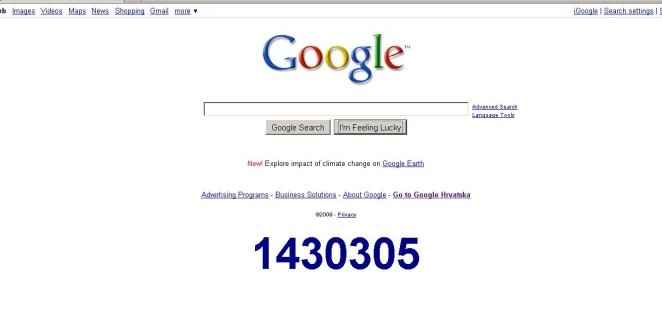 Što odbrojava misteriozni sat na Googleu?