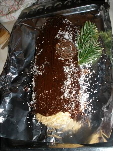 ....Badnjak došao u moj dom...:-))