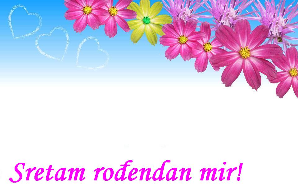 Sretan rođendan mir!