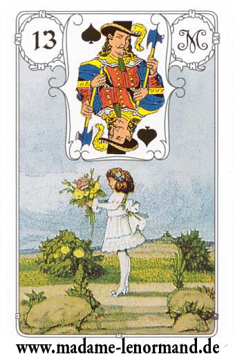 Lenormand karte - Dijete/Dečko pik