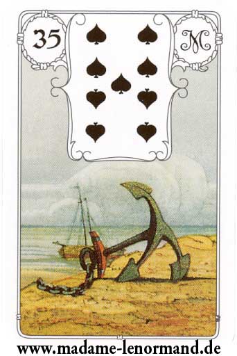 Lenormand karte - Sidro/Pik 9