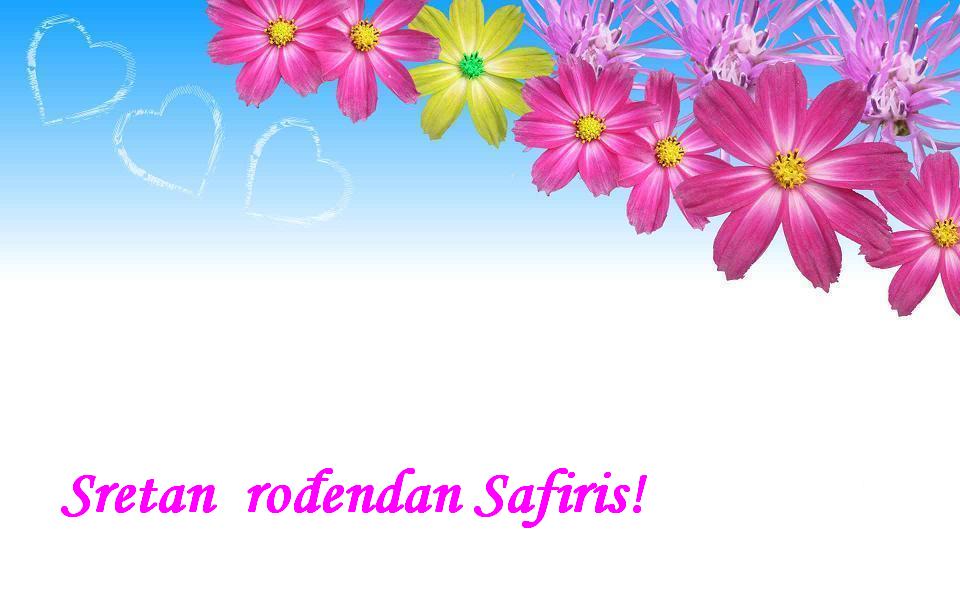 Sretan rođendan Safiris!