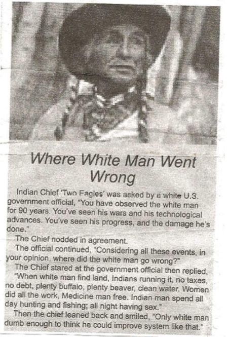 Where White Man Wrong