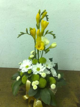 Ikebana i krizanteme