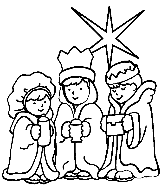 tri kralja - crtež djece