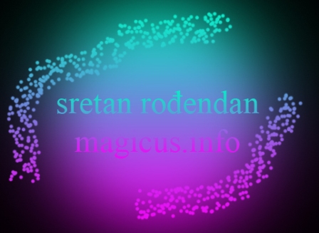 Čestitka Magicusima (za 1. rođendan)