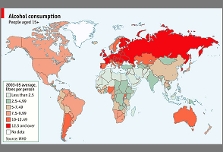 Objavljen atlas najvećih pijanaca u cijelom svijetu