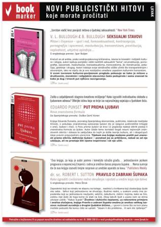 Biblioteka BOOKMARKER - Novi publicistički hitovi!