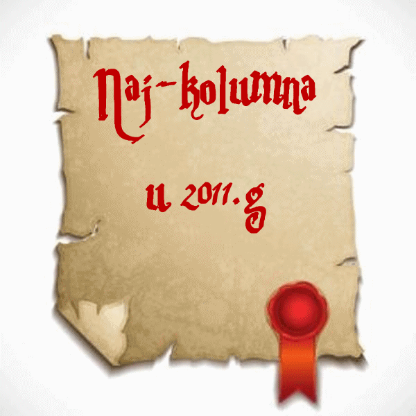 Naj-kolumna u 2011.g.