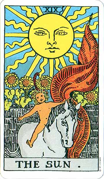 Tarot ezoterijska psihologija...karta - SUNCE