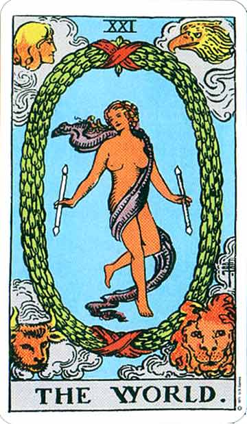 TAROT RAZINE SVIJESTI - Svijet