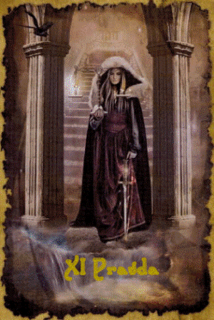 Mystic Dreamer Tarot: XI - PRAVDA