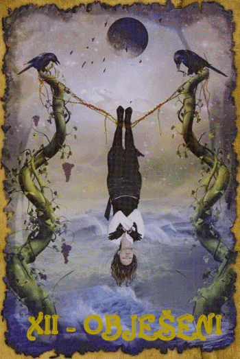 Mystic Dreamer Tarot: XII - OBJEŠENI