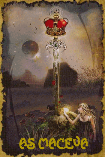 Mystic Dreamer Tarot: AS MAČEVA