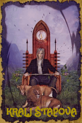 Mystic Dreamer Tarot: KRALJ ŠTAPOVA