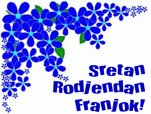 Sretan rođendan franjok!