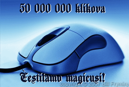 Čestitamo magicusi, 50 000 000 klikova!