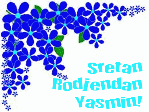 Sretan rođendan Yasmin!