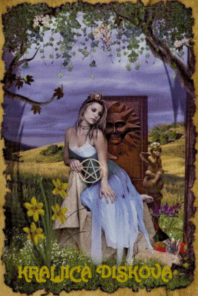 Mystic Dreamer Tarot: KRALJICA NOVČIĆA