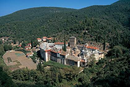 Manastir HILANDAR na Svetoj Gori (Athos) u Grčkoj