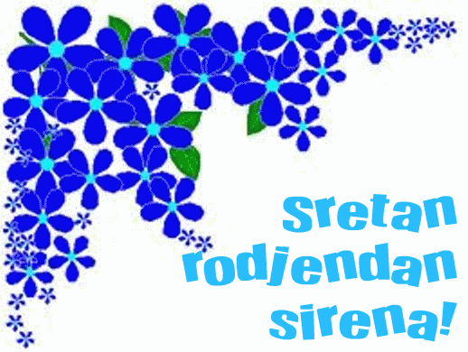 Sretan rođendan sirena!