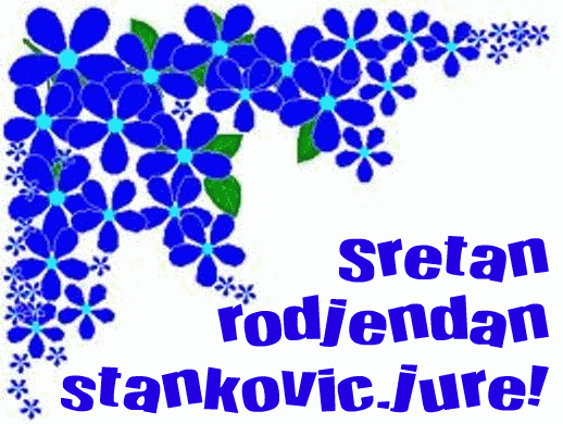 Sretan rođendan stankovic.jure!