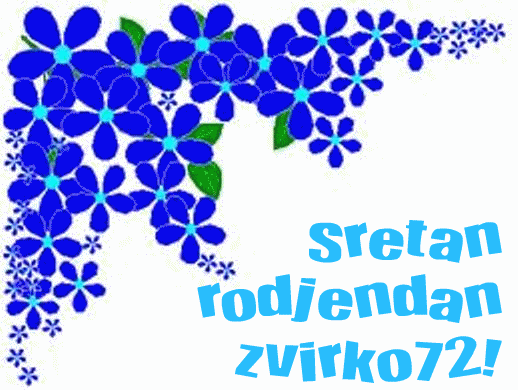 Sretan rođendan zvirko72!