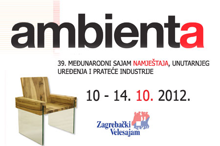 AMBIENTA - 39. međunarodni sajam namještaja, unutarnjeg uređenja i prateće industrije